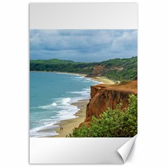 Aerial Seascape Scene Pipa Brazil Canvas 24  X 36  by dflcprints