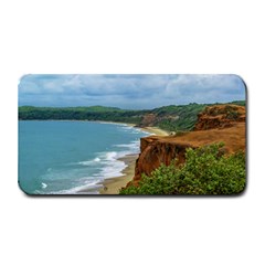 Aerial Seascape Scene Pipa Brazil Medium Bar Mats by dflcprints