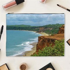 Aerial Seascape Scene Pipa Brazil Cosmetic Bag (xl) by dflcprints