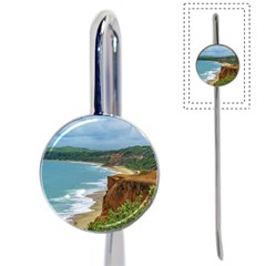 Aerial Seascape Scene Pipa Brazil Book Mark by dflcprints