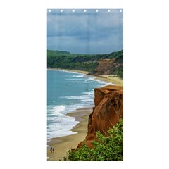 Aerial Seascape Scene Pipa Brazil Shower Curtain 36  X 72  (stall)  by dflcprints