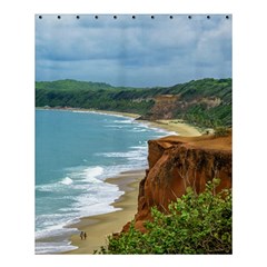 Aerial Seascape Scene Pipa Brazil Shower Curtain 60  X 72  (medium) 