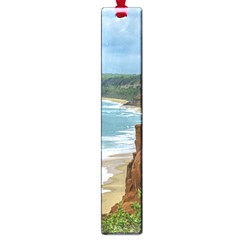 Aerial Seascape Scene Pipa Brazil Large Book Marks by dflcprints