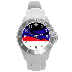 Cool Obsession  Round Plastic Sport Watch (l) by Valentinaart