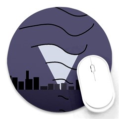 Tesla Round Mousepads by Valentinaart