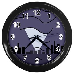 Tesla Wall Clocks (black) by Valentinaart