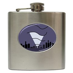 Tesla Hip Flask (6 Oz) by Valentinaart