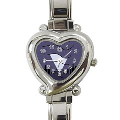 Tesla Heart Italian Charm Watch by Valentinaart