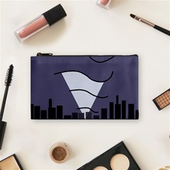 Tesla Cosmetic Bag (small)  by Valentinaart