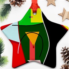 Abstract Lady Ornament (star) 