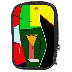 Abstract Lady Compact Camera Cases by Valentinaart