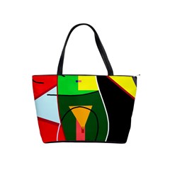 Abstract Lady Shoulder Handbags