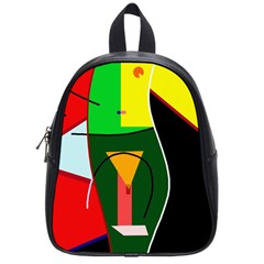 Abstract Lady School Bags (small) 