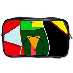 Abstract Lady Toiletries Bags