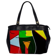 Abstract Lady Office Handbags