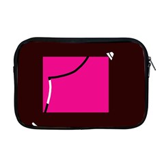 Pink Square  Apple Macbook Pro 17  Zipper Case