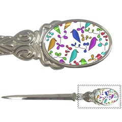 Birds And Flowers Letter Openers