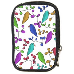 Birds And Flowers Compact Camera Cases