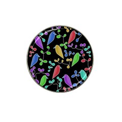 Birds And Flowers 2 Hat Clip Ball Marker