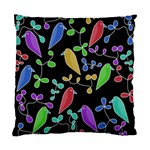 Birds and flowers 2 Standard Cushion Case (Two Sides) Front