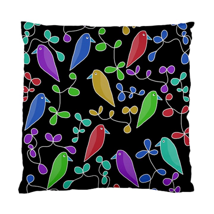 Birds and flowers 2 Standard Cushion Case (Two Sides)