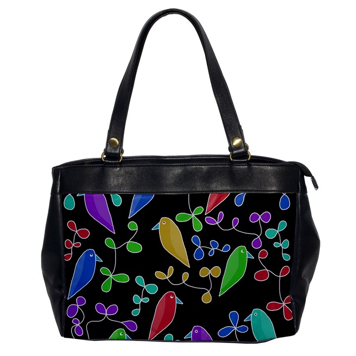 Birds and flowers 2 Office Handbags