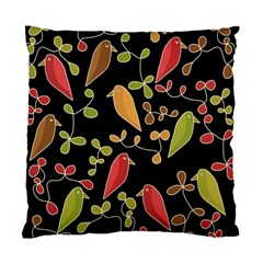 Flowers And Birds  Standard Cushion Case (two Sides)