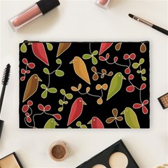 Flowers And Birds  Cosmetic Bag (large) 