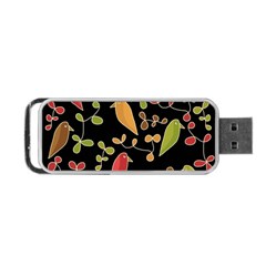 Flowers And Birds  Portable Usb Flash (two Sides)