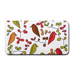 Birds And Flowers 3 Medium Bar Mats