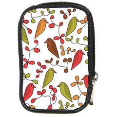 Birds And Flowers 3 Compact Camera Cases