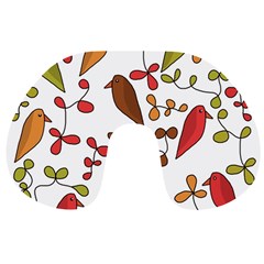 Birds And Flowers 3 Travel Neck Pillows