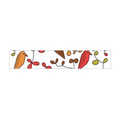 Birds And Flowers 3 Flano Scarf (mini)