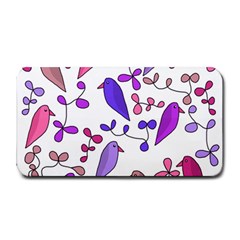 Flowers And Birds Pink Medium Bar Mats