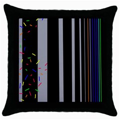 Harmony Throw Pillow Case (black)