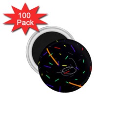 Colorful Beauty 1 75  Magnets (100 Pack) 