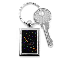 Colorful Beauty Key Chains (rectangle) 