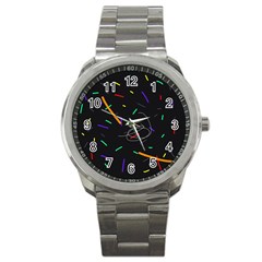 Colorful Beauty Sport Metal Watch by Moma