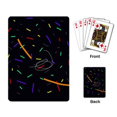 Colorful Beauty Playing Card