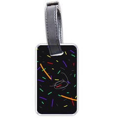 Colorful Beauty Luggage Tags (one Side) 