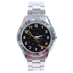 Colorful Beauty Stainless Steel Analogue Watch