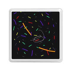 Colorful Beauty Memory Card Reader (square)  by Moma