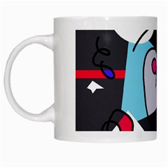 Abstract Bird White Mugs by Moma