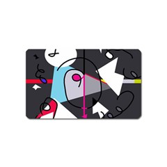 Abstract Bird Magnet (name Card) by Moma