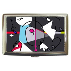 Abstract Bird Cigarette Money Cases