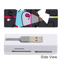 Abstract Bird Memory Card Reader (stick) 