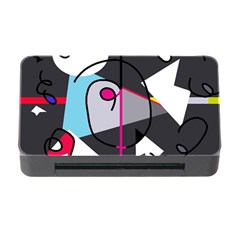 Abstract Bird Memory Card Reader With Cf