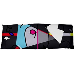 Abstract Bird Body Pillow Case (dakimakura)