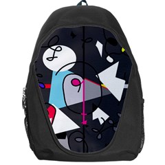 Abstract Bird Backpack Bag