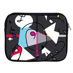 Abstract Bird Apple Ipad 2/3/4 Zipper Cases by Moma